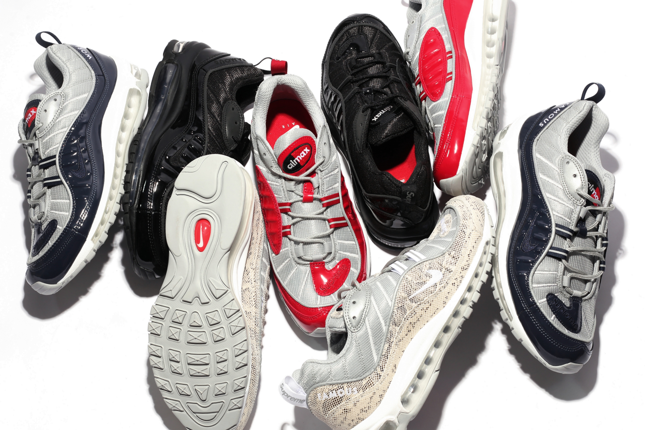 世界名著?supreme x nike air max 98