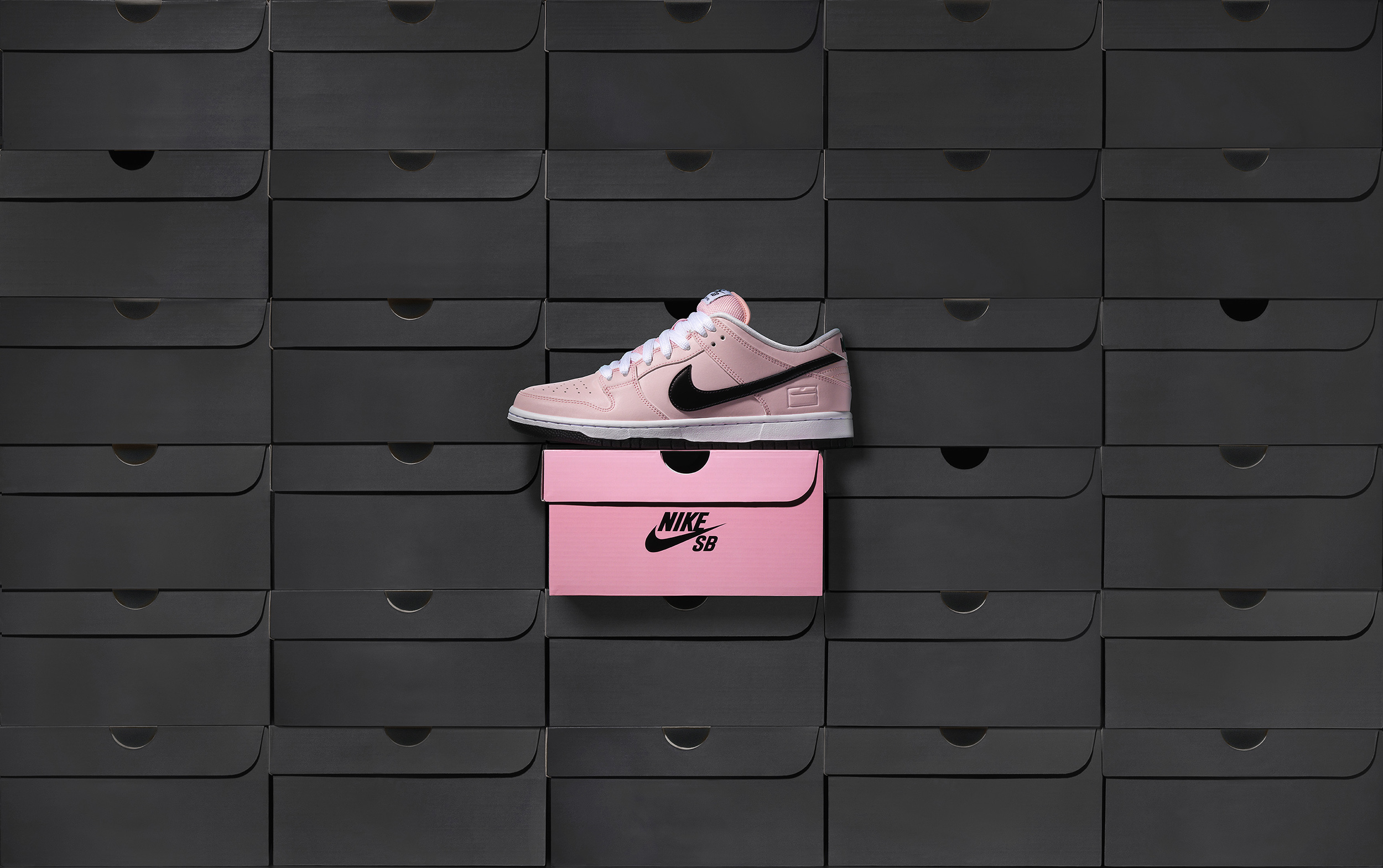 演绎历史,玩转色彩——nike sb dunk low elite "pink box" 滑板鞋